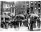 When the circus comes to town - Brooklyn Elephant Walk - 1890 Old Vintage Photos and Images