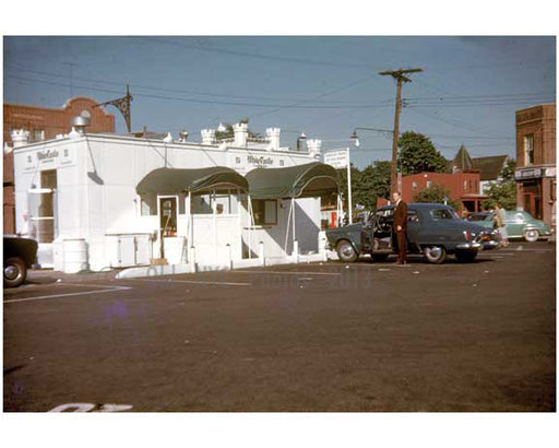 White Castle Fast Food Restaurant 1950's