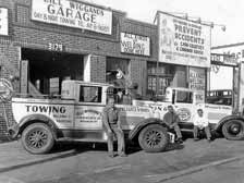 Wiggand's Garage, 3179 Atlantic Avenue, 1940s Old Vintage Photos and Images
