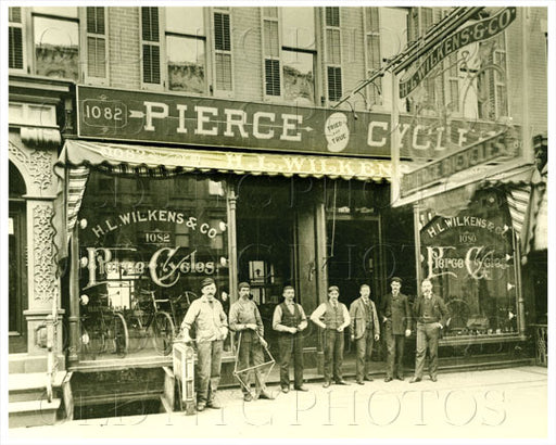 Wilkens Cycles 1082 Bedford Ave Between Lexington & Greene 1900s Old Vintage Photos and Images