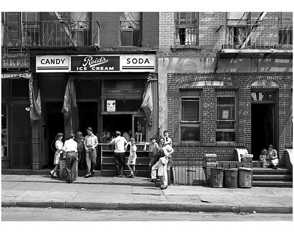 Williamsburg Scene: 323 - 327 Lee Avenue 1944 — Old NYC Photos