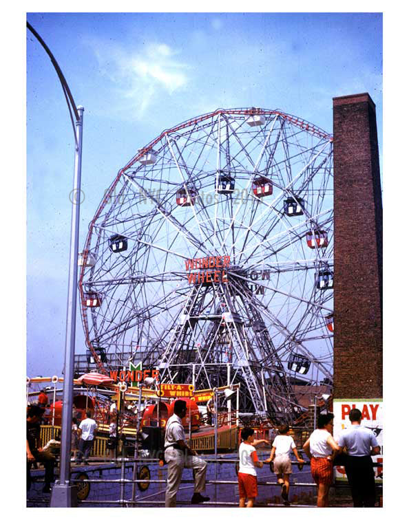 Wonder Wheel Coney Island — Old NYC Photos