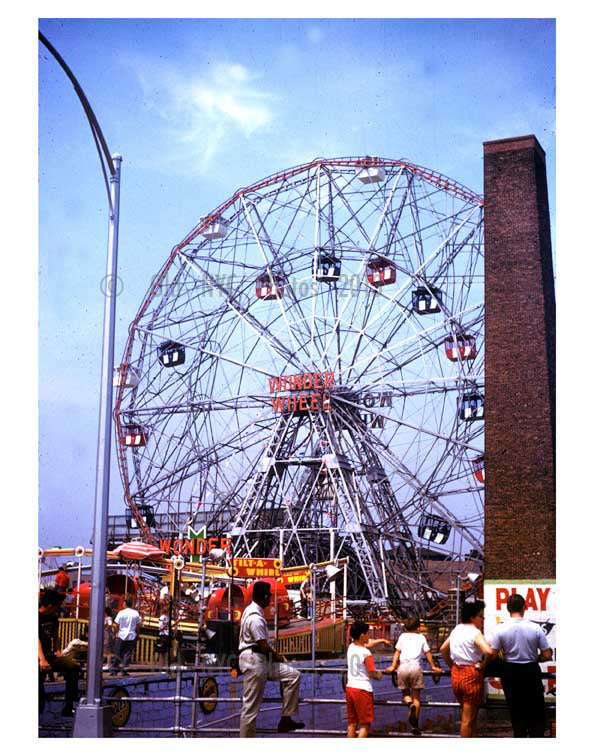 Wonder Wheel Coney Island Old Vintage Photos and Images