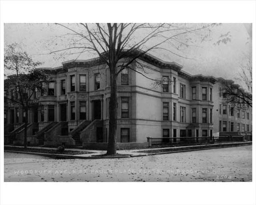 Woodruff Ave & Saint Pauls Place Flatbush 1910 Brooklyn, NY Old Vintage Photos and Images