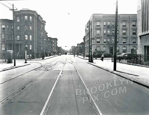 YMCA and Bedford Avenue and Monroe Street, 1913