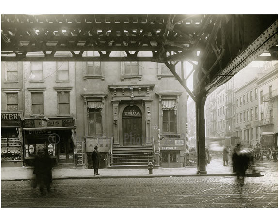 "YMCA" at Broome Street 1916 Old Vintage Photos and Images
