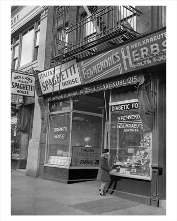 Yorkville Italian Spaghetti House Old Vintage Photos and Images