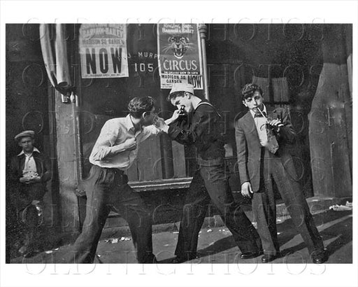Young guys in boxing pose Old Vintage Photos and Images